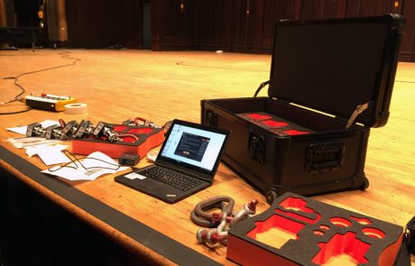 Load cell management. Massey Hall, Performings Arts Theatre, Toronto