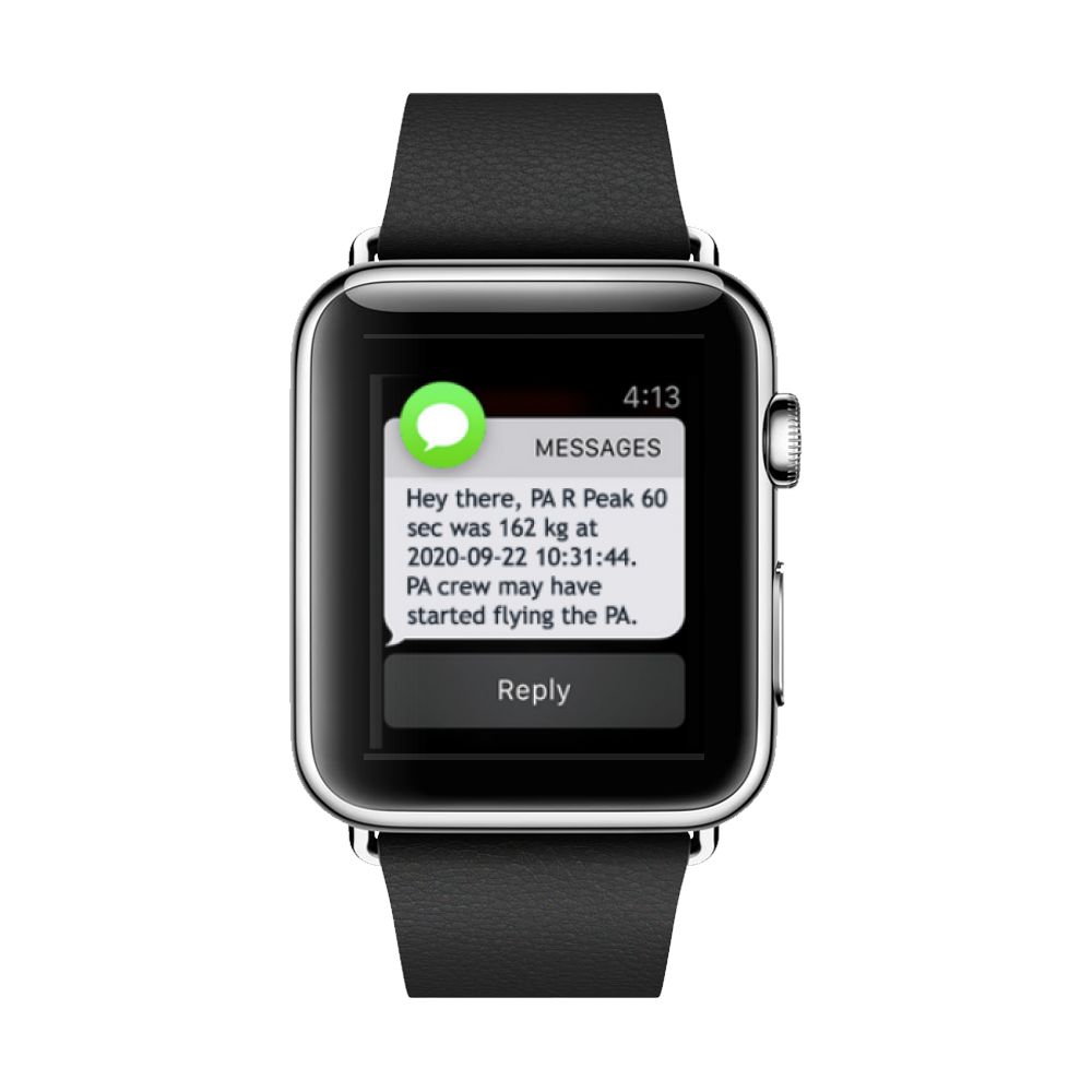 SENSORSPACE® Apple Watch Display