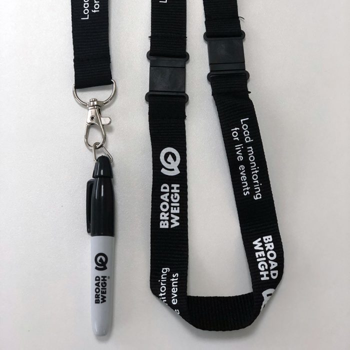 Lanyard and Sharpie